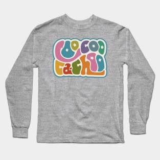 Coo Coo Ca-Choo Word Art Long Sleeve T-Shirt